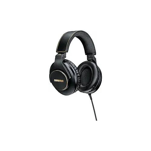 Front. Shure - Shure SRH840A Over-Ear Wired Headphones for Critical Listening & Monitoring - 2022 Version.