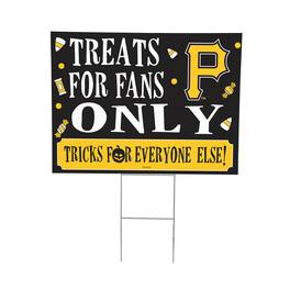 Evergreen Enterprises - Pittsburgh Pirates 18" x 24" Halloween Treats Outdoor Yard Sign - Multicolor