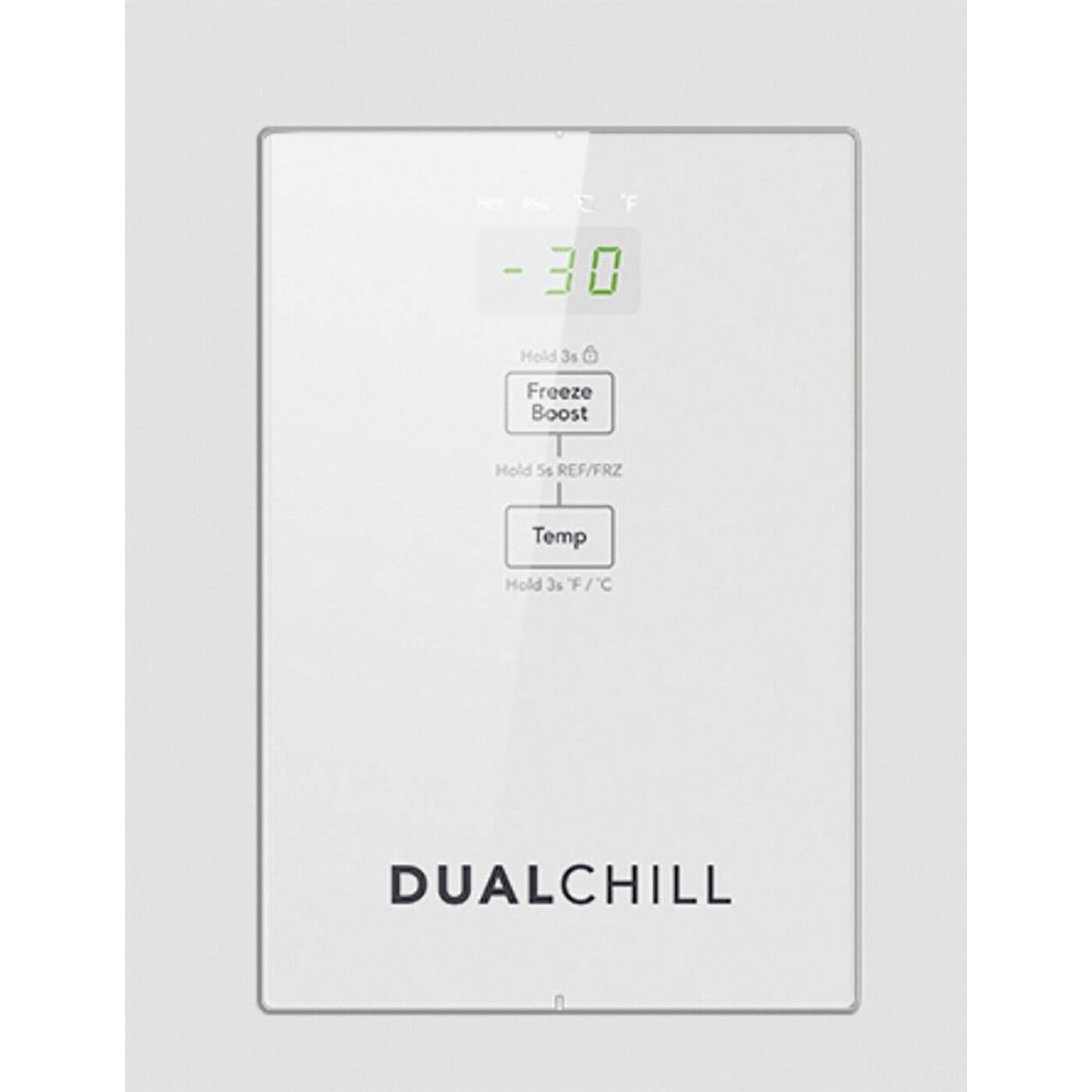 F - 30  
Hold 35  
Freeze Boost  
Hold 55 REF/FRZ  
Temp Hold 3s F/C  
DUALCHILL