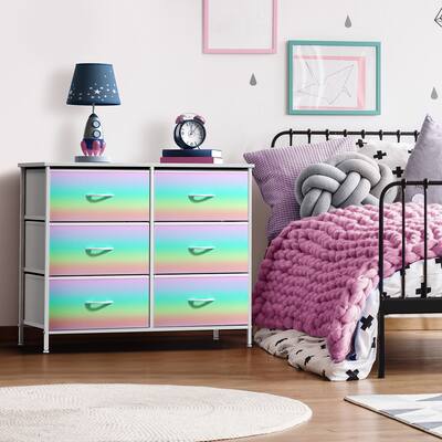 grey and pink dresser Rustic Dark Grey 10-Drawer Fabric Dresser with Sturdy Wooden Top - Multi-Purpose Storage Organizer for Living Room, - Bed Bath & Beyond