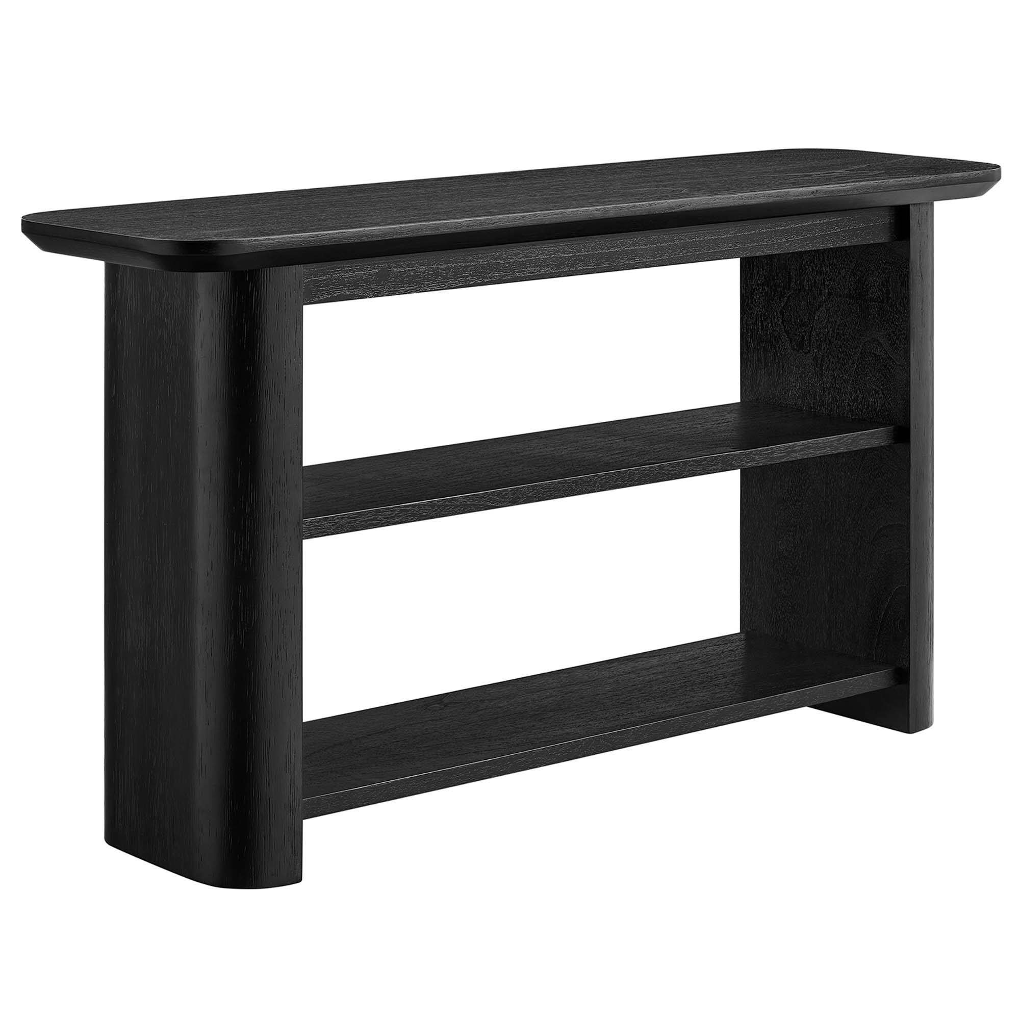 Angle. Modway - Calix 57" Console Table by Modway - Black.