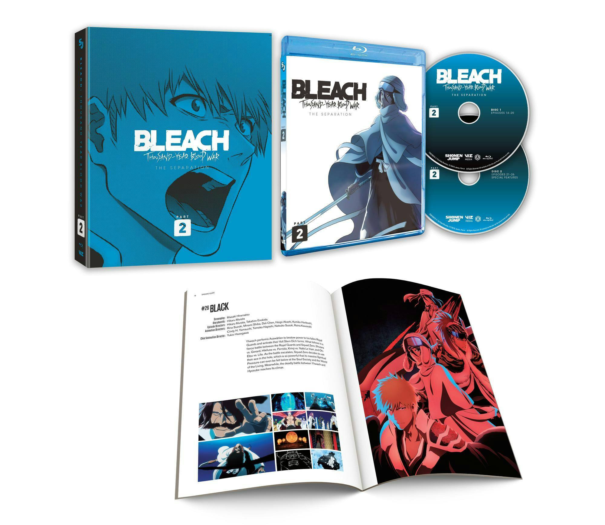 Back. Bleach: Thousand-Year Blood War - Part 2 (Limited Edition Blu-ray) [Blu-ray].