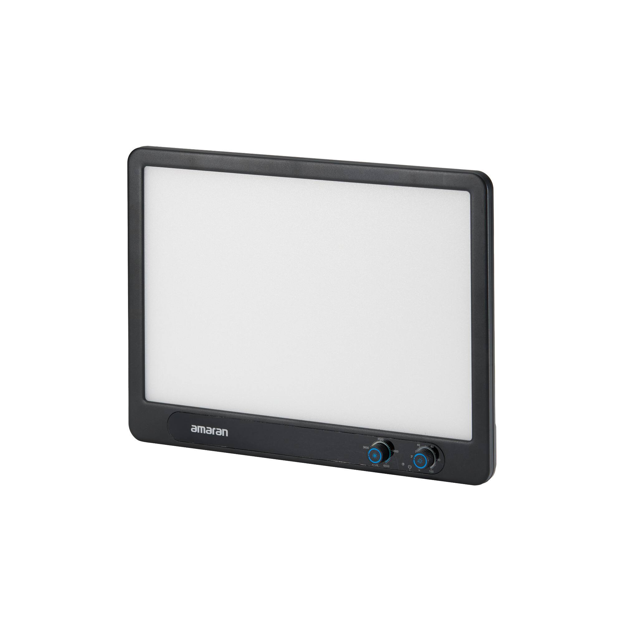 Back. Amaran - Amaran Verge Edge-Lit LED Panel Light Flicker-Free Eye-Safe - Charcoal (US).