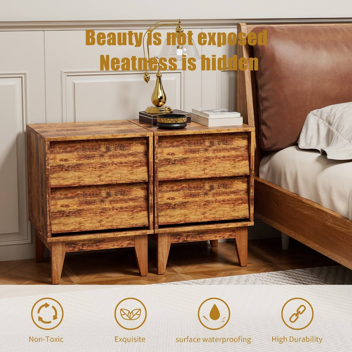 Beauty is not exposed Neatness is hidden

Non-Toxic
Exquisite
surface waterproofing
High Durability