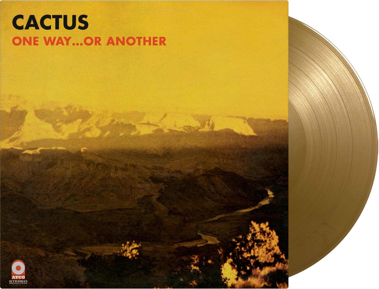 Cactus - One Way Or Another - Limited Gatefold 180-Gram Gold Colored Vinyl  - VINYL LP