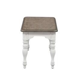 Liberty Furniture Industries - Magnolia Manor Dining Bench (RTA) in Antique - White