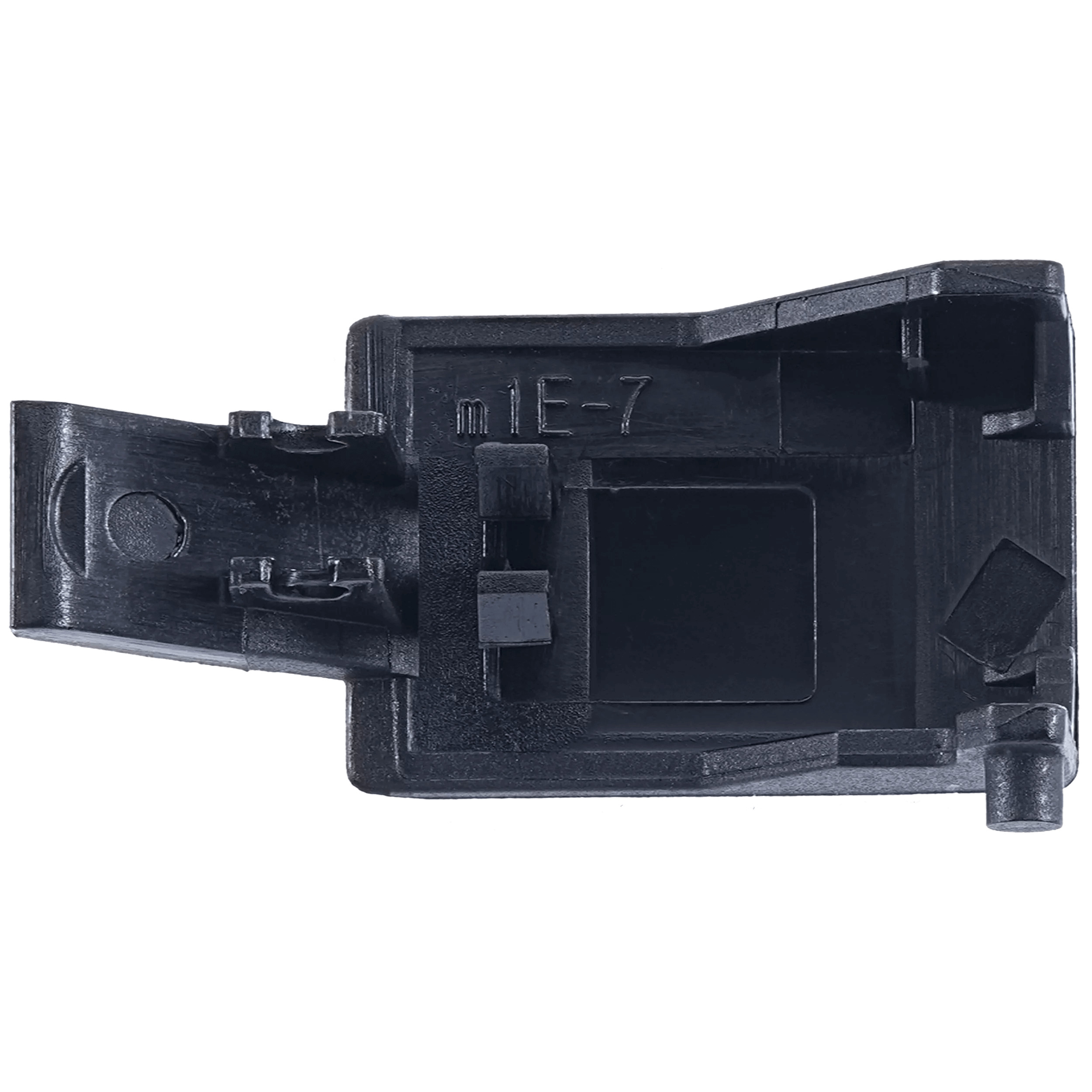 Back. MobileSentrix - Hinge Cover Replacement Compatible For Nintendo Switch OLED - Black.