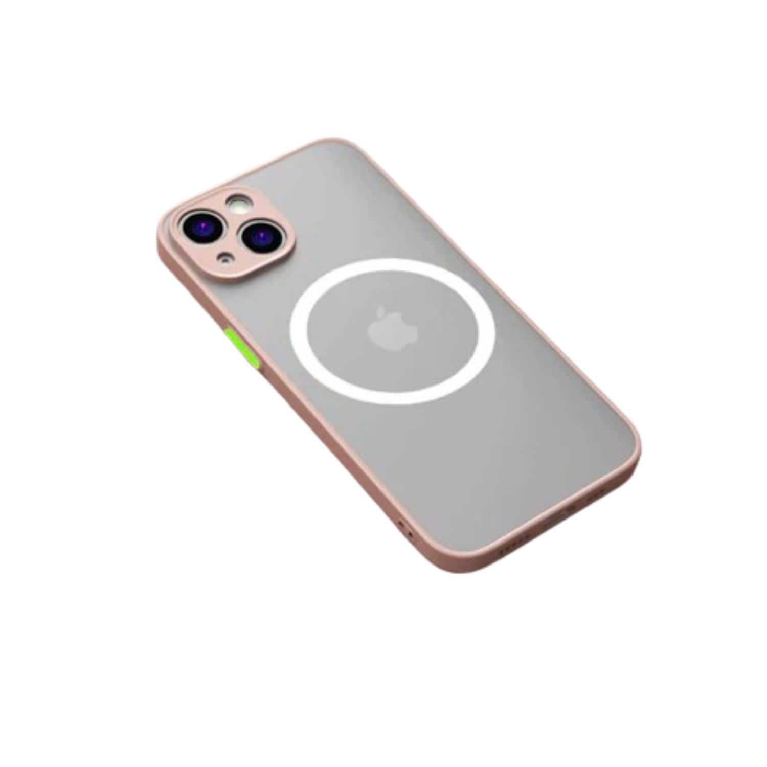 Home Collection - MagSafe Case w/ Magnetic Camera Lens Cover for iPhone 14 Pro Max – Protective Cover - Pink