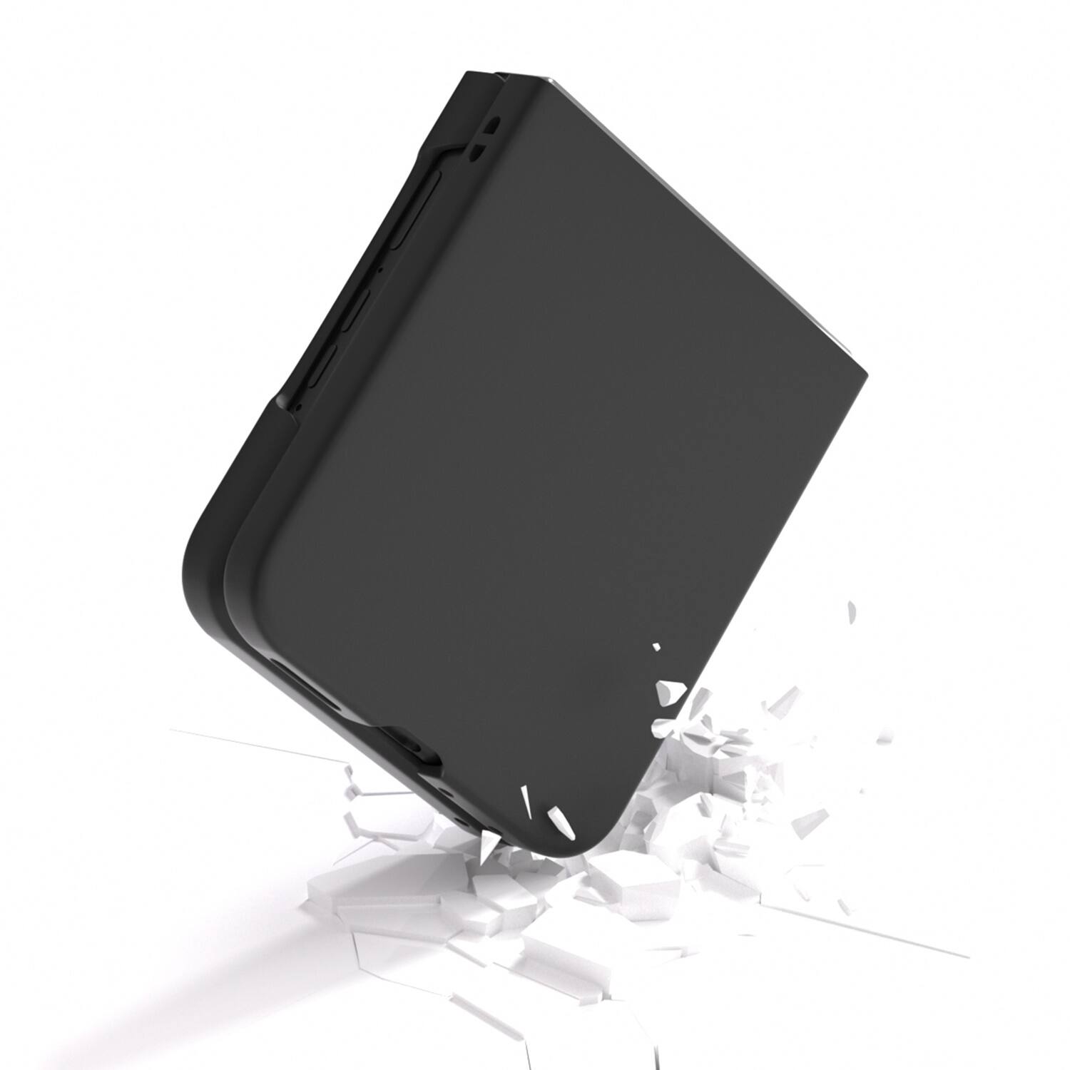 Alt View 15. SaharaCase - Venture Series Hard-Shell Case for Motorola Razr+ (2024) - Scorpion Black.