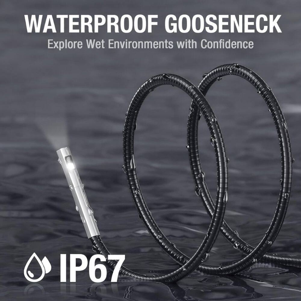 WATERPROOF GOOSENECK  
Explore Wet Environments with Confidence  
IP67