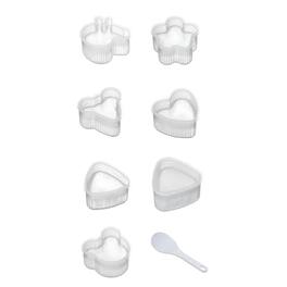 Kitcheniva - Kitchen Sushi Mold Rice Ball Making Kit - White