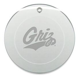 Jardine - Montana Grizzlies Round Logo Ornament - Multicolor
