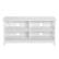 Alt View 14. Costway - TV Stand Entertainment Media Center for TV's up to 55'' with Storage Shelves - White.