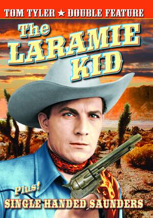 Front. Tom Tyler Double Feature: Laramie Kid (1935) / Single - DVD.