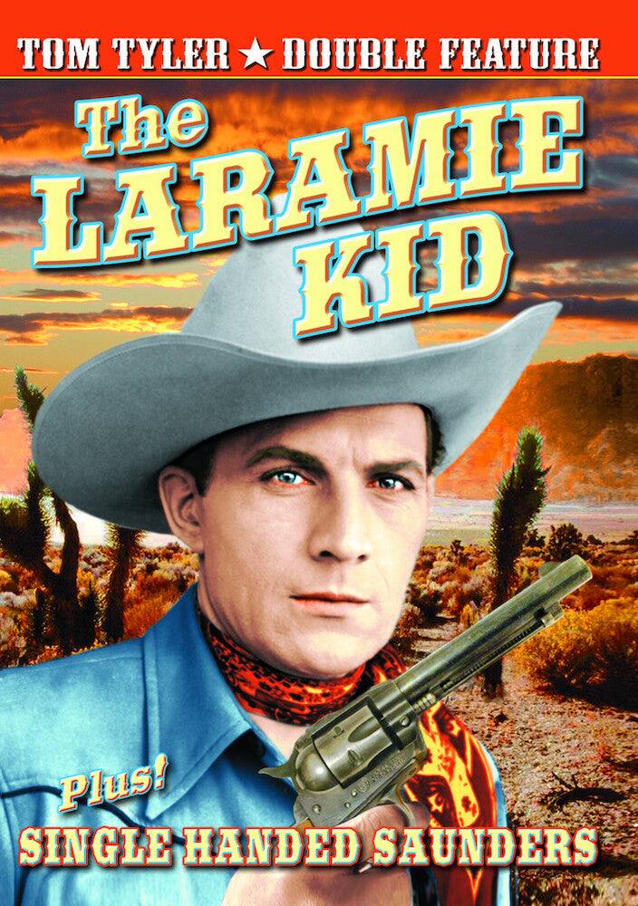 Front. Tom Tyler Double Feature: Laramie Kid (1935) / Single - DVD.