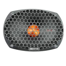 Memphis Car Audio - Memphis Audio MJP69 MOJO PRO 6X9 NEO MID WITH GRILLE - Sold Individually - Black/Gray
