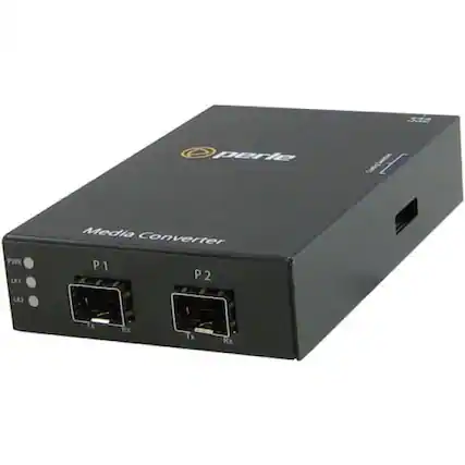 perle Media Converter
PWR LKT P1 P2
Tx Rx