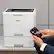 Alt View 6. Brother - HLL6210DWT Business Monochrome Laser Printer with Dual Paper Trays - Gray.