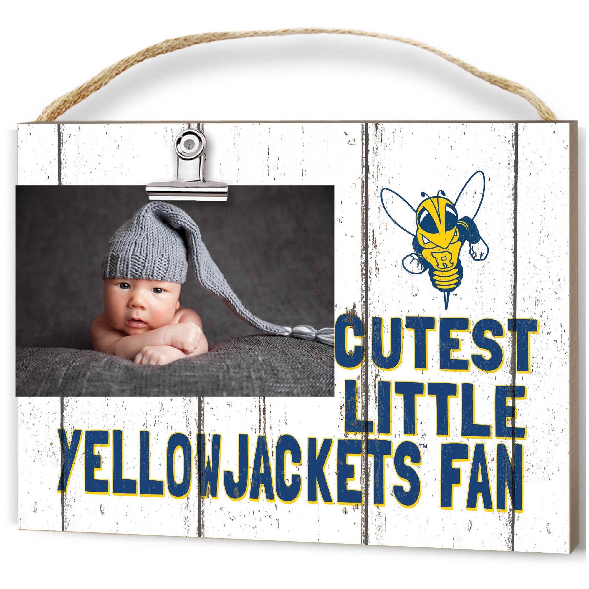 Rochester Yellow Jackets 16" x 22" Cutest Little Weathered Logo Frame