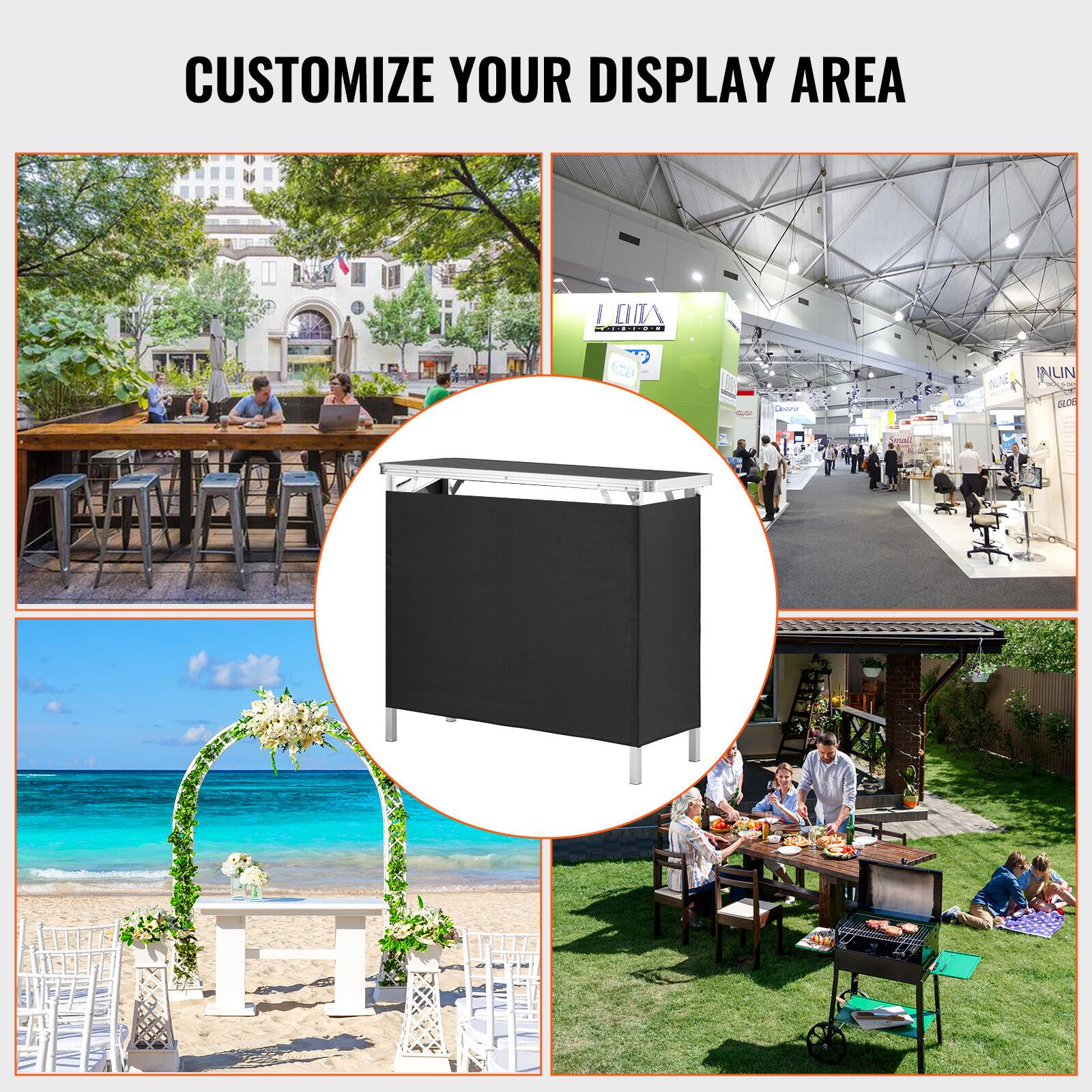 CUSTOMIZE YOUR DISPLAY AREA