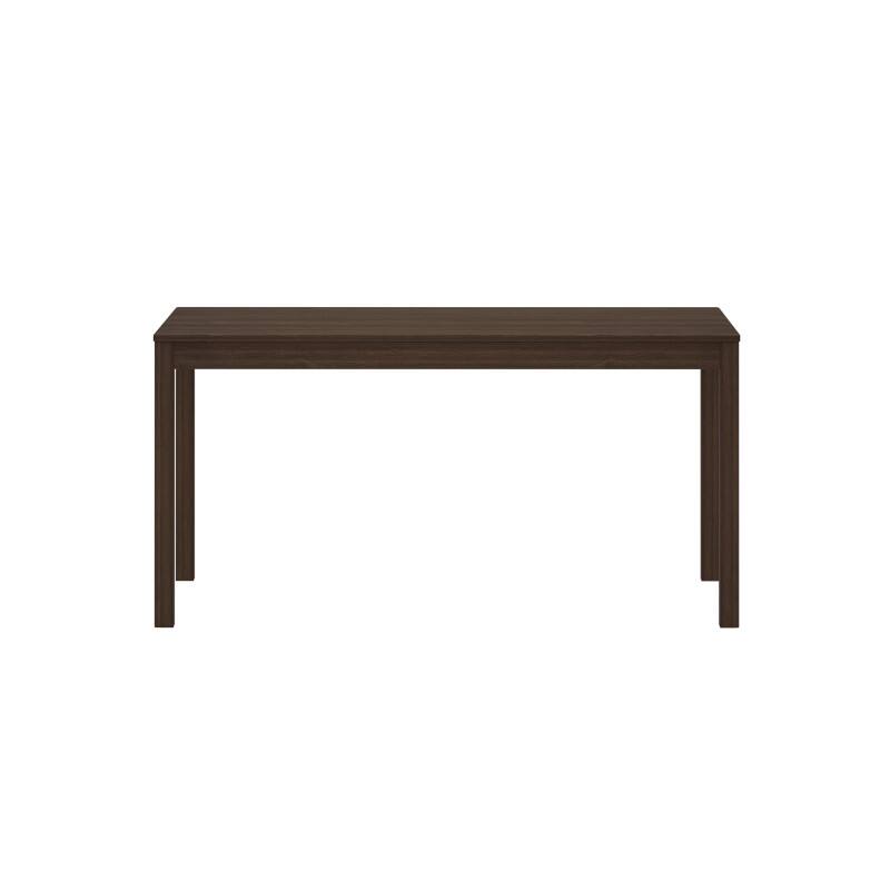Alt View 4. Grain & Grove - Rectangular Dining Table (60in / 1524mm), Walnut - Walnut.