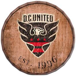 Fan Creations - D.C. United 24'' Established Date Barrel Top Wall Art - Multicolor