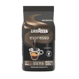 Lavazza - Espresso Whole Bean Coffee, Medium Roast, 100% Arabica, 2.2 lb Bag (Pack of 1)