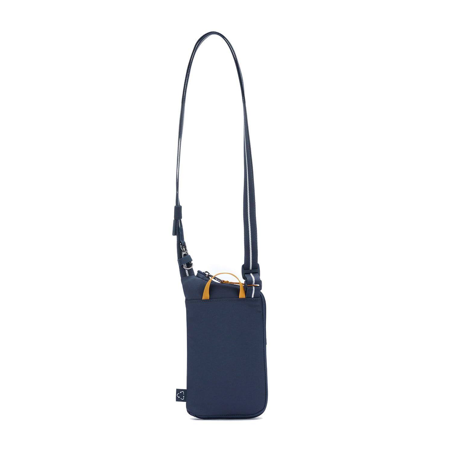 Left. Pacsafe - GO Tech Crossbody (Coastal Blue) - Coastal Blue.