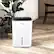 Alt View 12. Aeric - Aeric Portable Dehumidifier with Pump, Drain Hose and Bucket Full Alarm & Indicator - White.