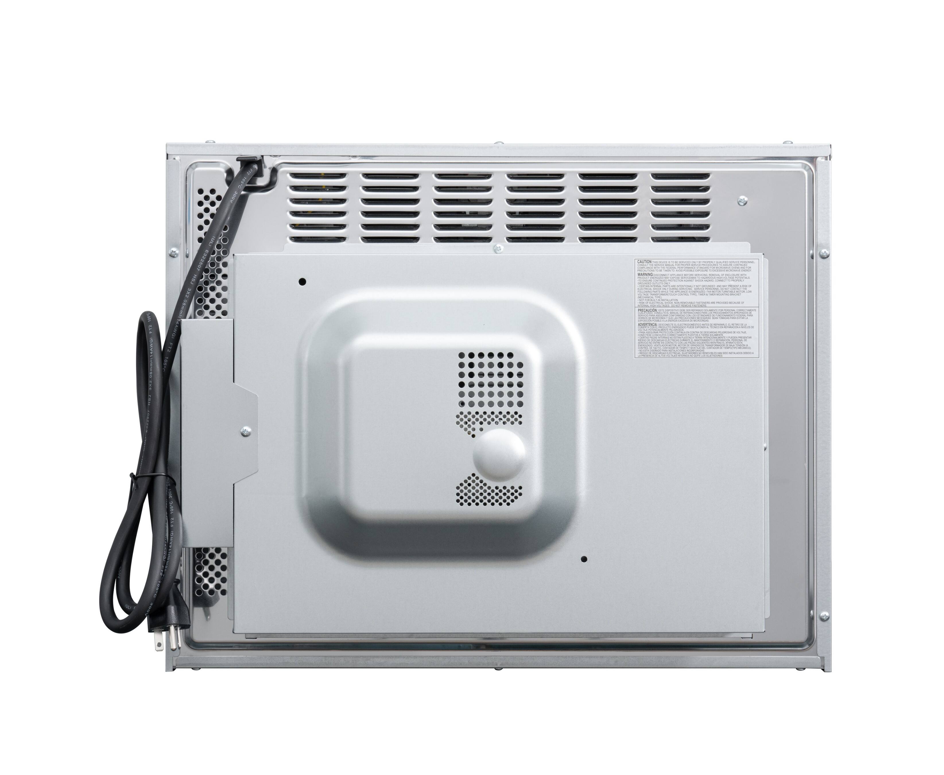 Alt View 6. Koolmore - 24 In. Black Stainless Steel Built-in Convection Microwave Oven with Speed and Sensor Cooking, cu ft - Black.