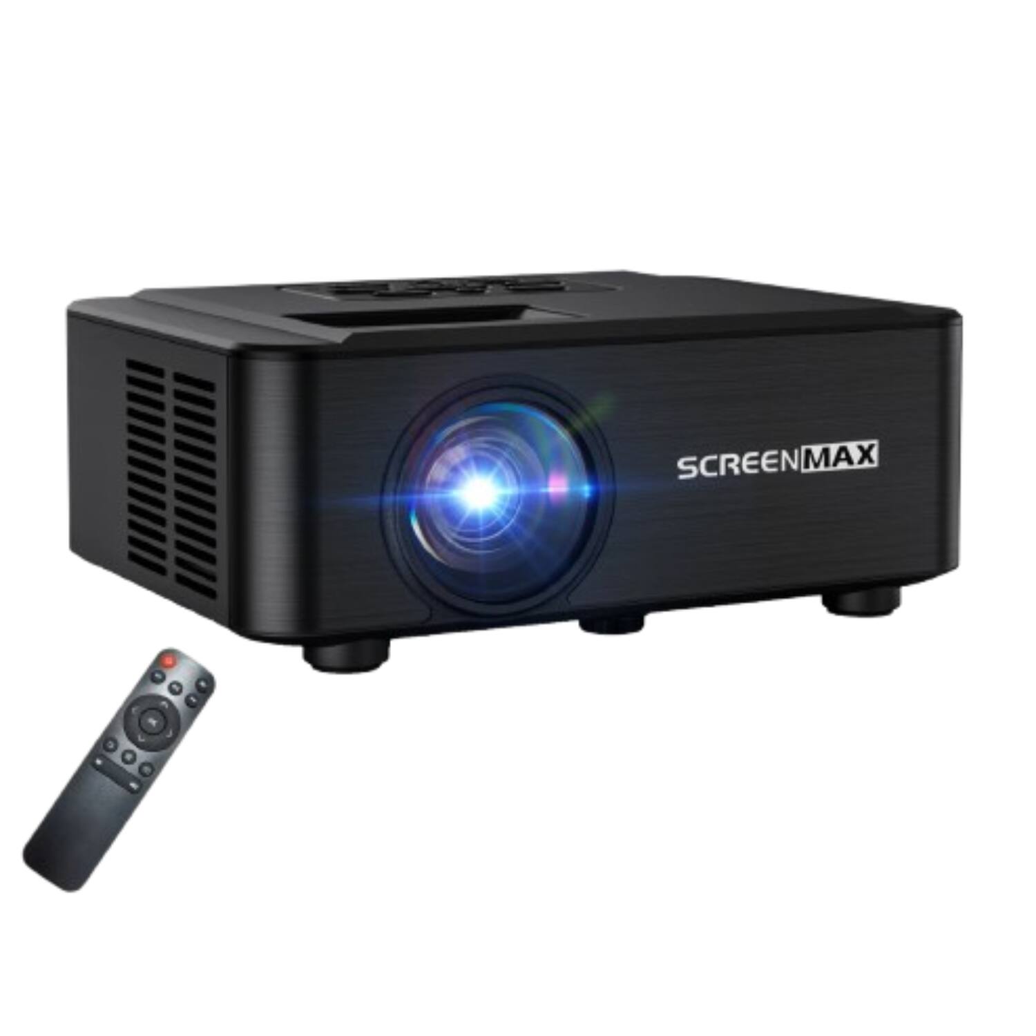 Stock Preferred - 4K Projector 50000LMS Native 1080P Full HD Projector with 5G WiFi 6 M1256 - Black