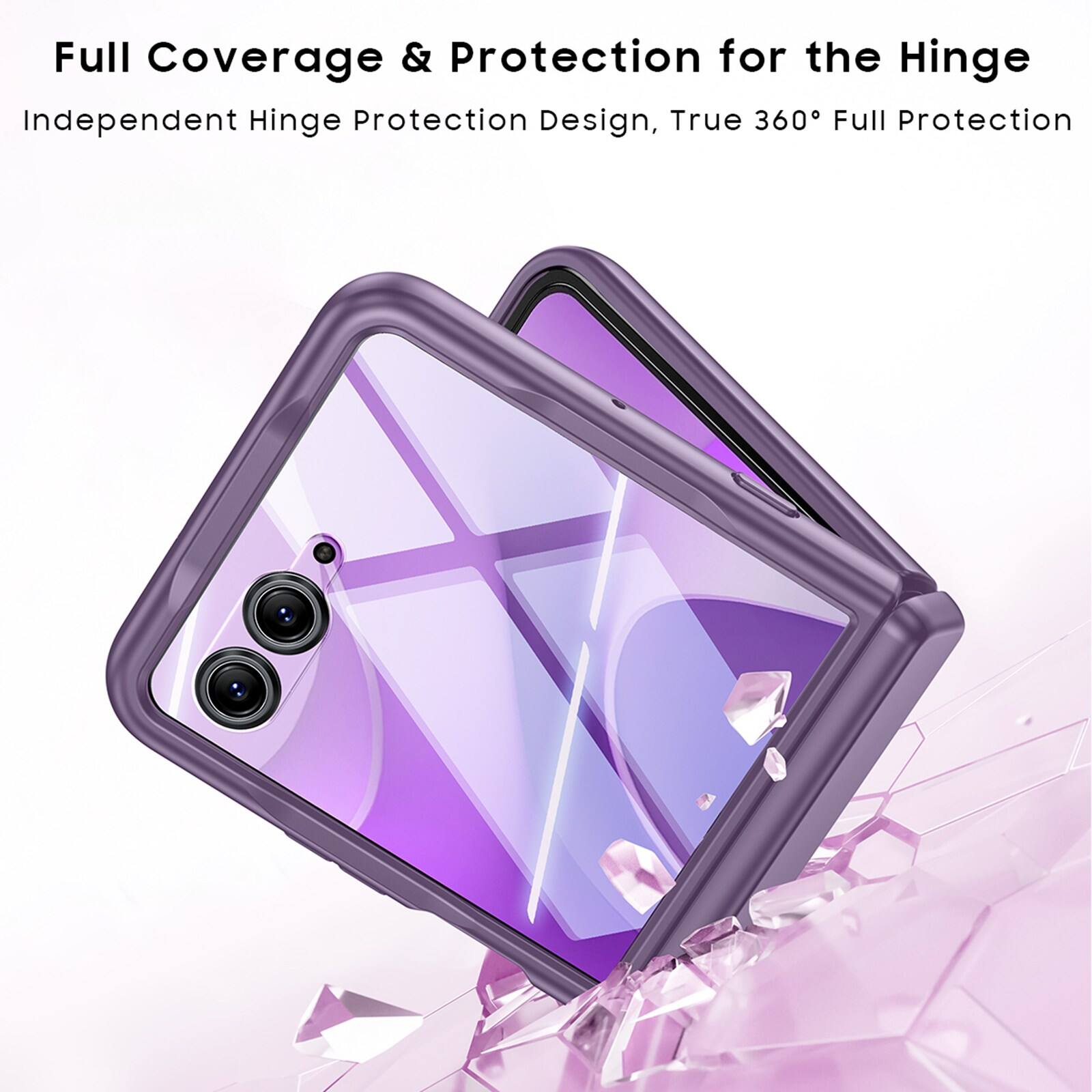 Full Coverage & Protection for the Hinge  
Independent Hinge Protection Design, True 360° Full Protection