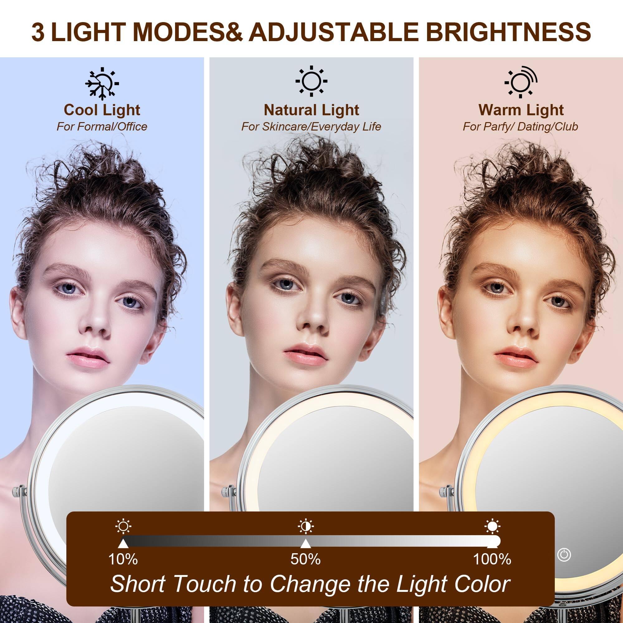 Left. Earthley Blooms - Mirror Light High Quality Product with Modern Design for Daily Use Elegant Stylish Appearance with E - Default.