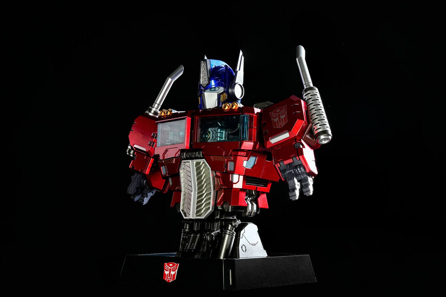 Alt View 3. PopMarket - D4 Toys - Transformers - Unix Square - Bust Generation Optimus Prime Mechanic Bust   - Collectibles - Multicolor.