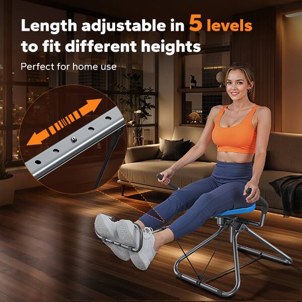 Length adjustable in 5 levels to fit different heights  
Perfect for home use