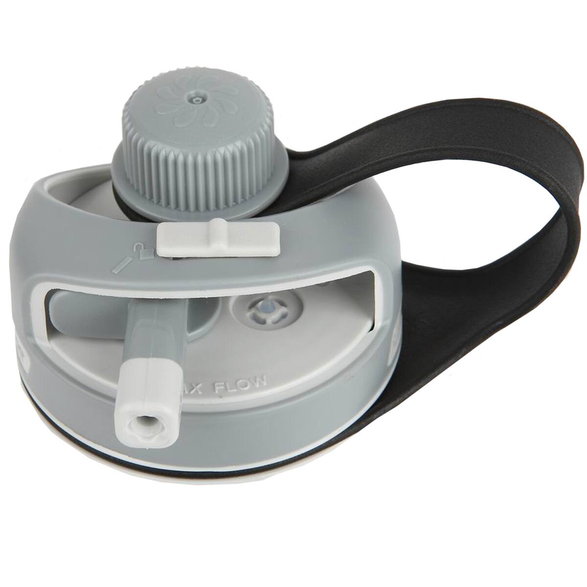 Alt View 1. Nalgene - Nalgene MultiDrink Water Bottle Replacement Cap - Gray - Gray.