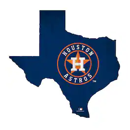 Fan Creations - Houston Astros 12" Logo State Sign - Multicolor