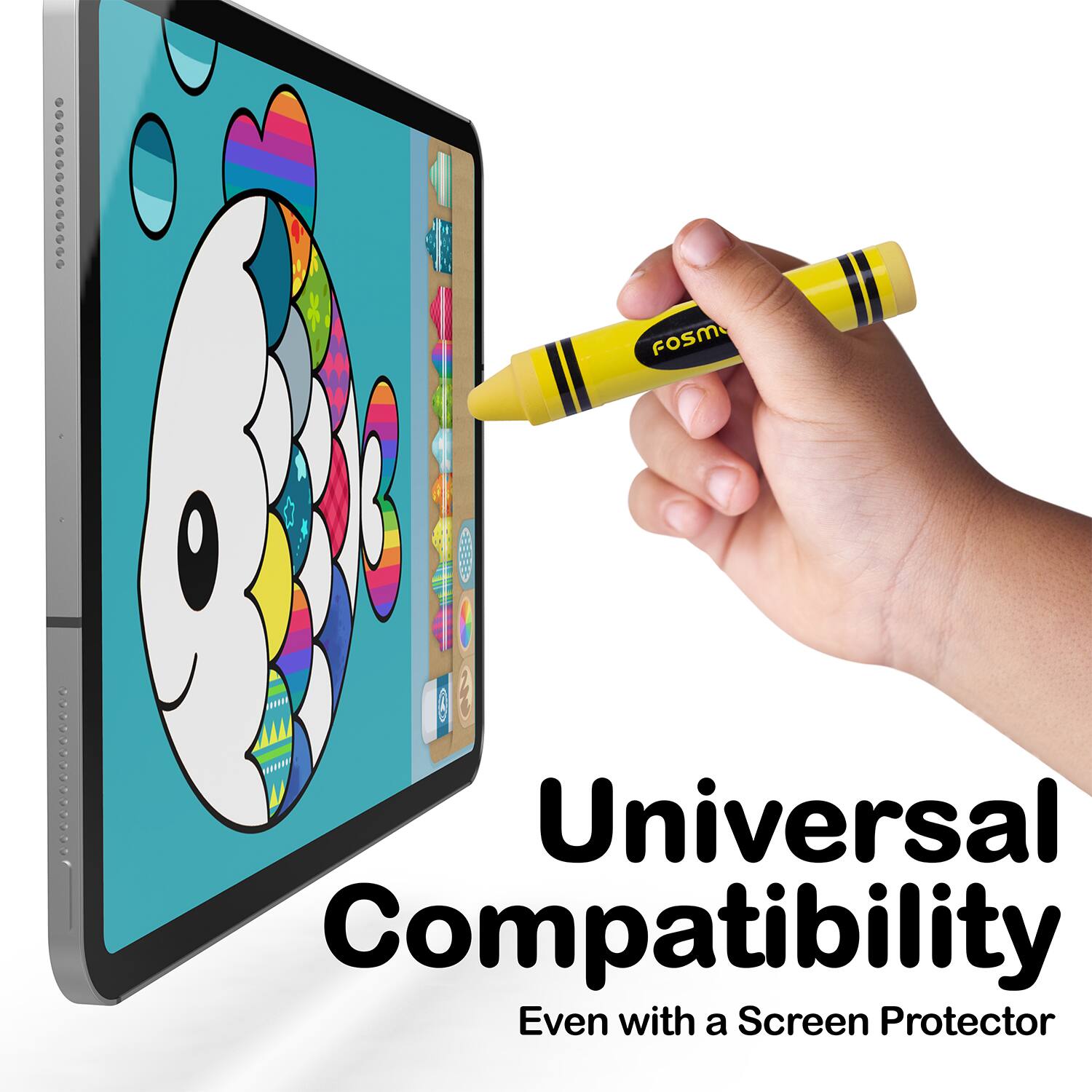 Fosm, Universal Compatibility, Even with a Screen Protector
