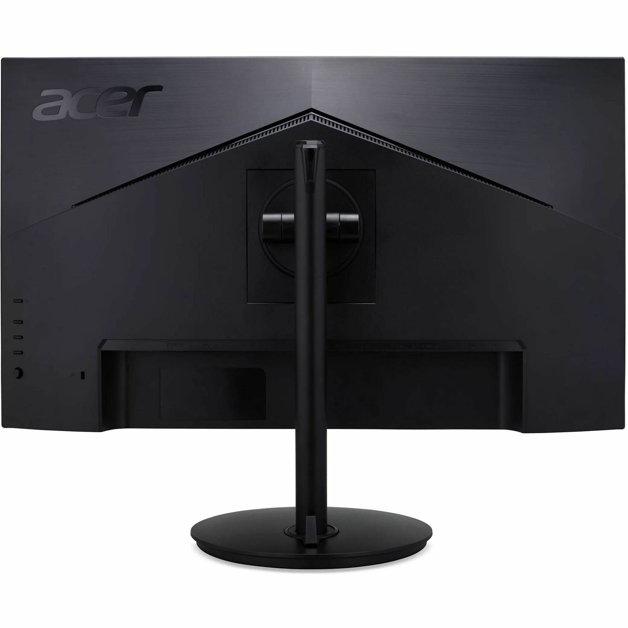 Back. Acer - Acer Vero CB272U G 27" Class LCD Monitor - 16:9 - Black.