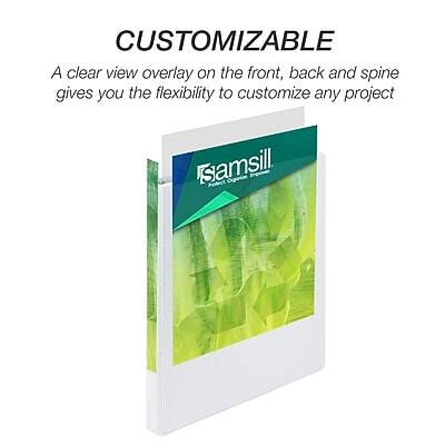 CUSTOMIZABLE

A clear view overlay on the front, back, and spine gives you the flexibility to customize any project.

Isamsill
Organic Cotton Collection