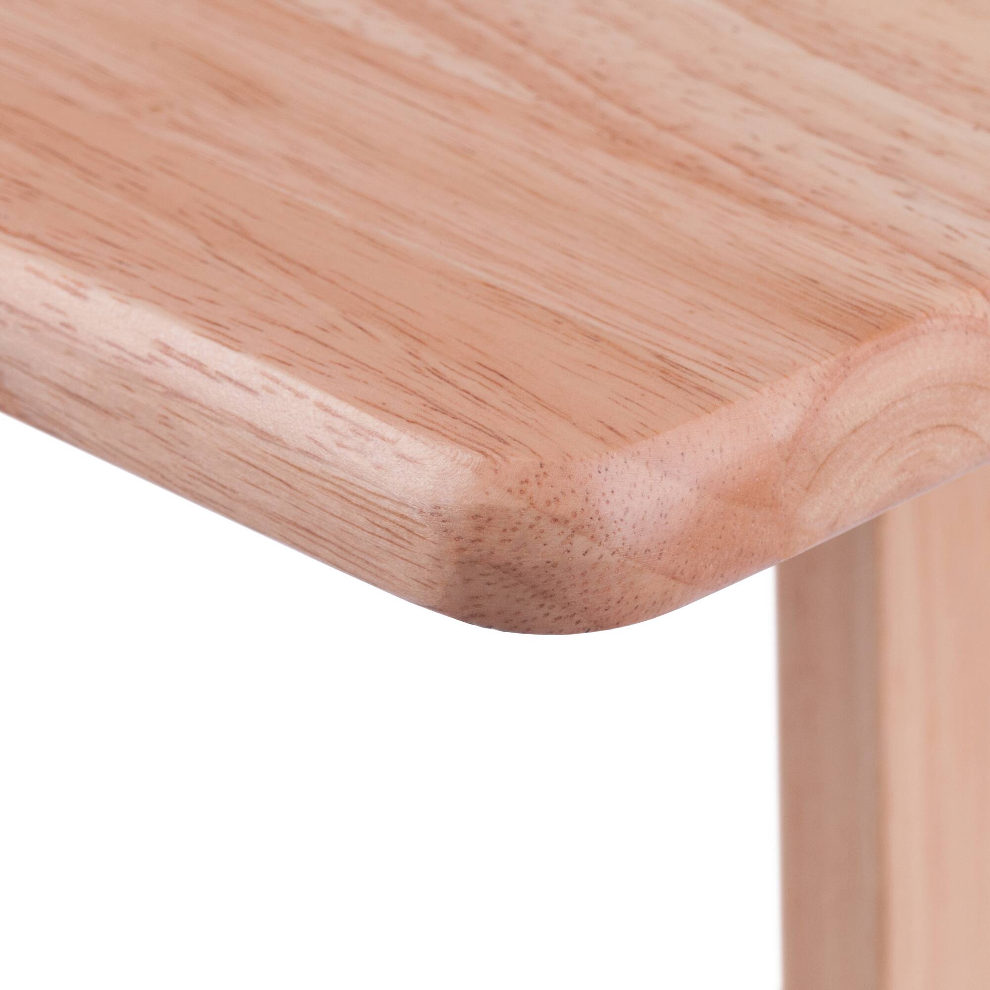 Alt View 5. Winsome Wood - Riley Snack Table Rack - Natural.