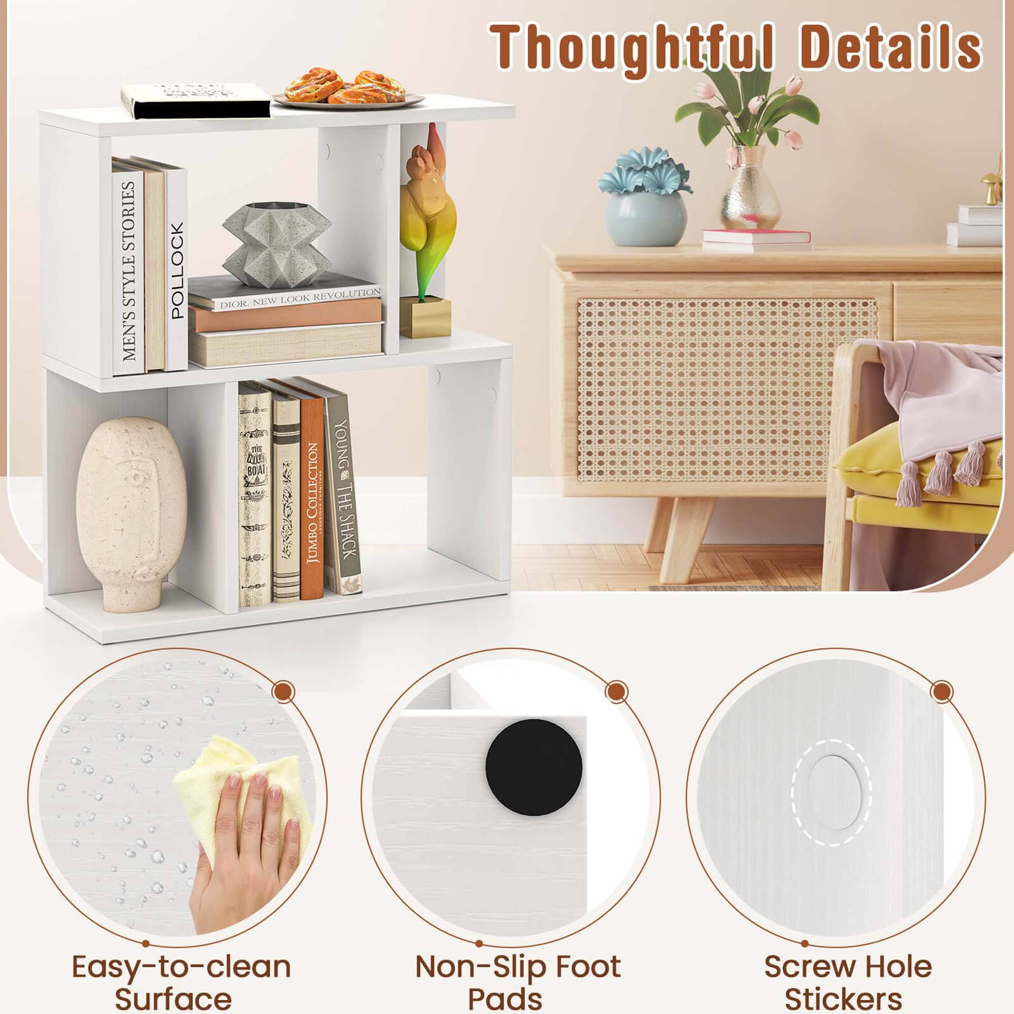 Thoughtful Details: Stories, Style, Men's Pollock Look, Keven Kay, Dr. New Eye, Brat UC Collection, Jumbo Young, The Shack, Easy-to-clean Surface, Non-Slip Foot Pads, Screw Hole Stickers.