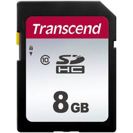 Transcend - TS8GSDC300S 8GB SDHC Memory Card