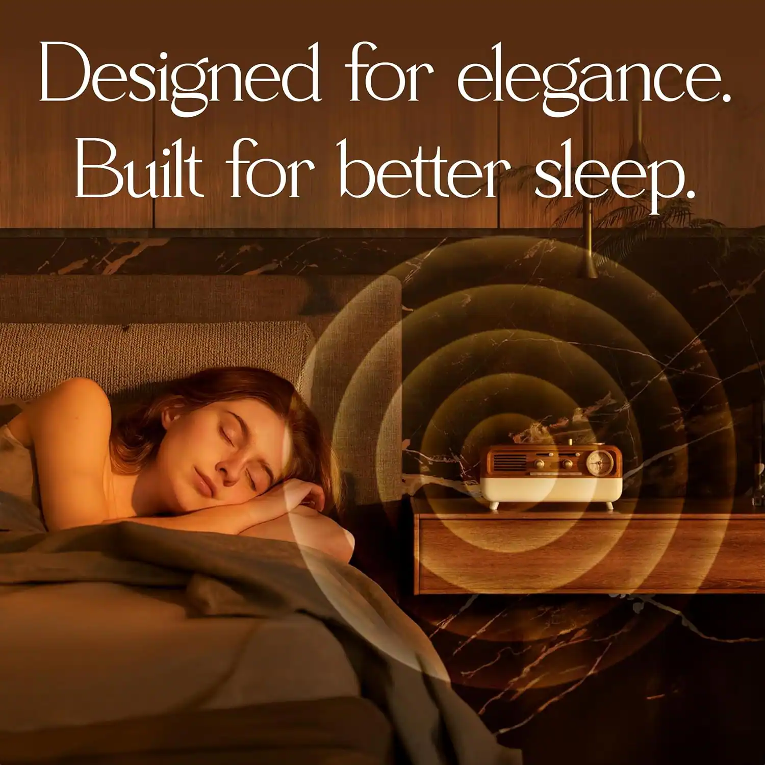Designed for elegance.  
Built for better sleep.
