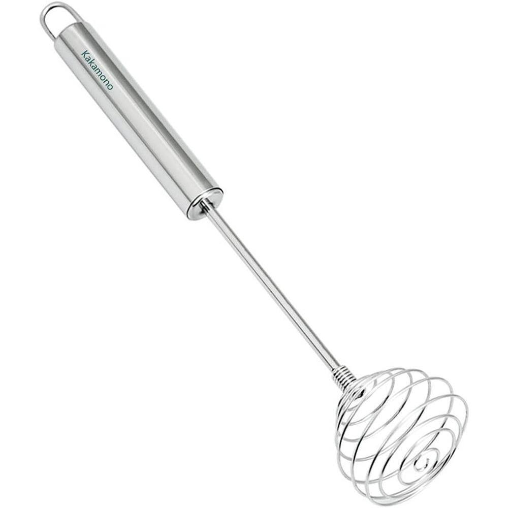 RTMB - Stainless Steel Balloon Spring Whisk, Hand Egg Beater & Milk Blender