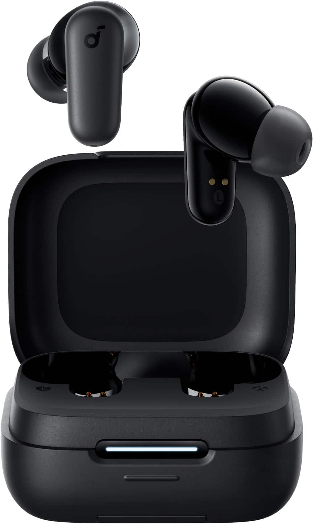 Alt View 14. Soundcore - by Anker P30i True Wireless Noise Cancelling Earbuds - Black.