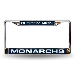 Rico Industries - Old Dominion Monarchs Chrome Metal Laser Cut License Plate Frame - Multi