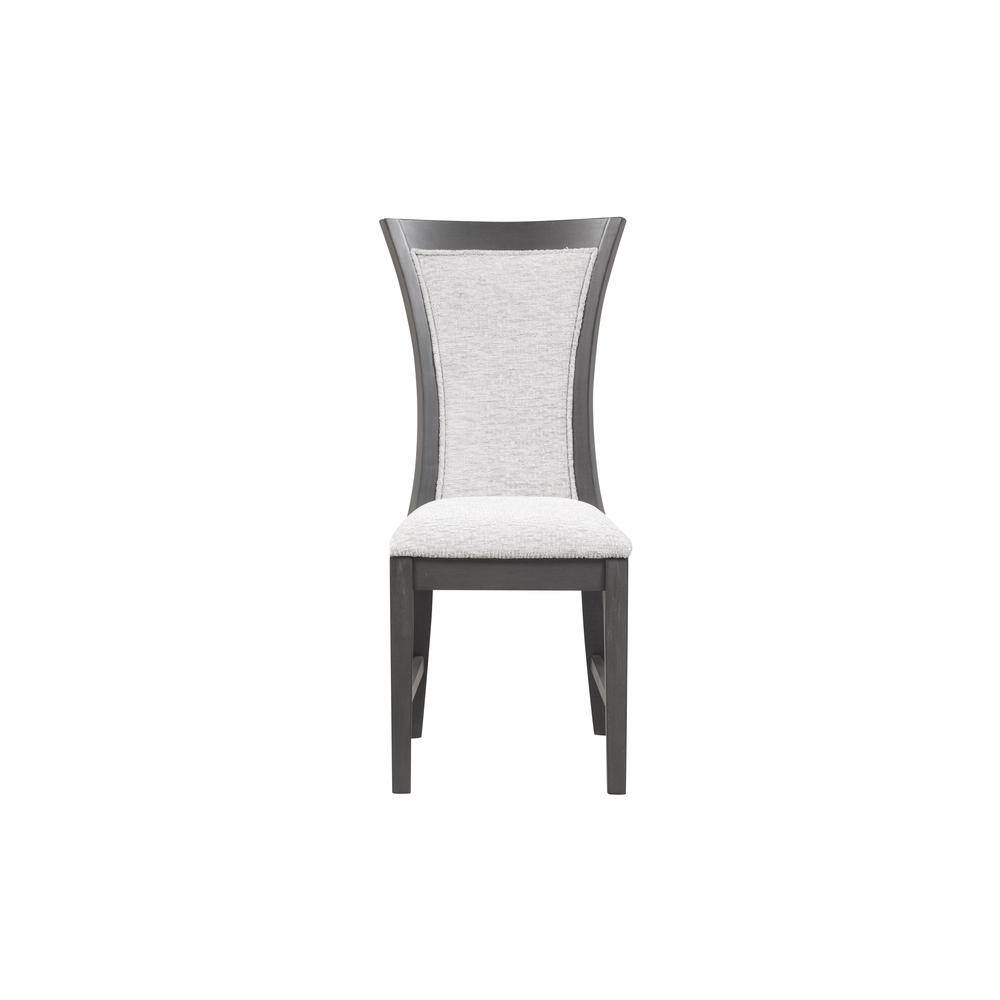 Alt View 2. New Classic Furniture - Flair Dining Chair (2 Per Carton)-Gray - Grey.