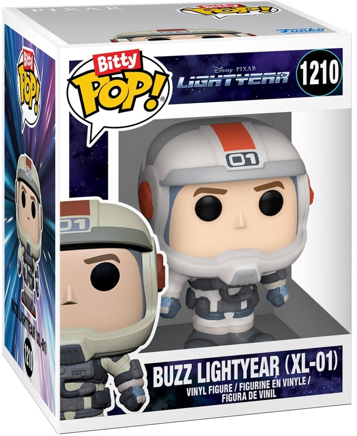 PIXAR VE COy iali F Bitty Disney PIXAR LIGHTTEAR 1210 P POP! 0 01 1 J NOTT UATTER ER I0-1 20 1 BUZZ LIGHTYEAR (XL-01) EN VINYLE / I VINYL FIGURE I FIGURINE FIGURA DE VINIL
