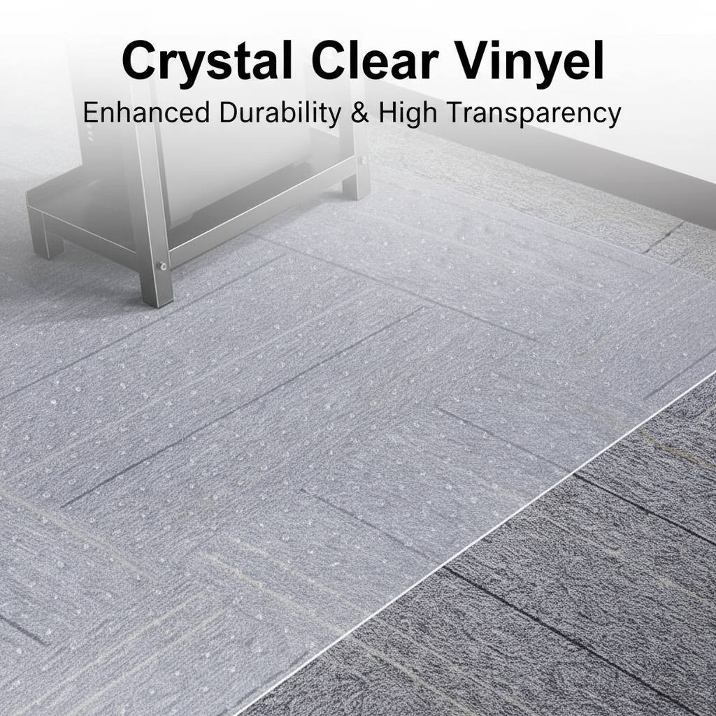 Crystal Clear Vinyel  
Enhanced Durability & High Transparency